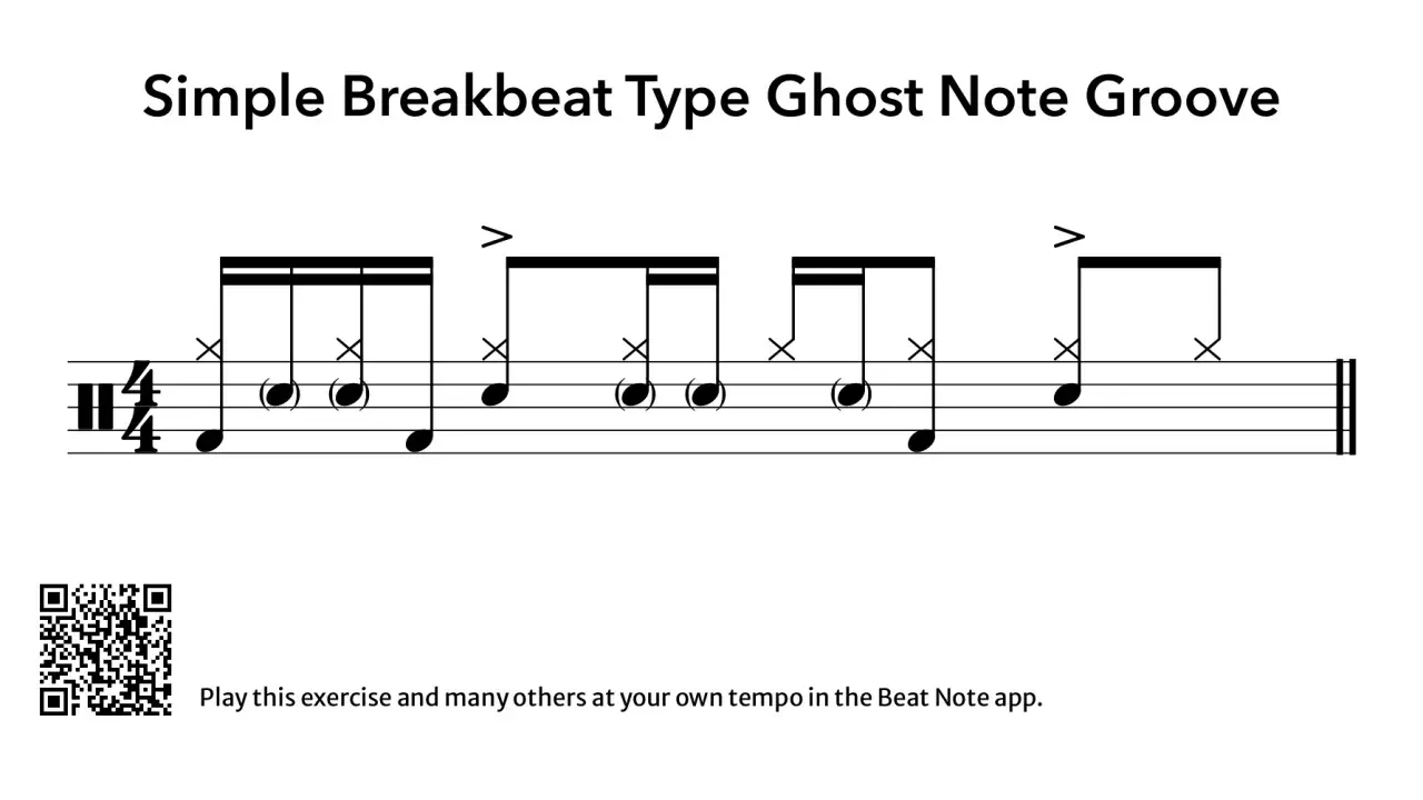 Nuty perkusyjne: strojenie werbla w rytmie breakbeat. Ćwiczenie na ghost notes.