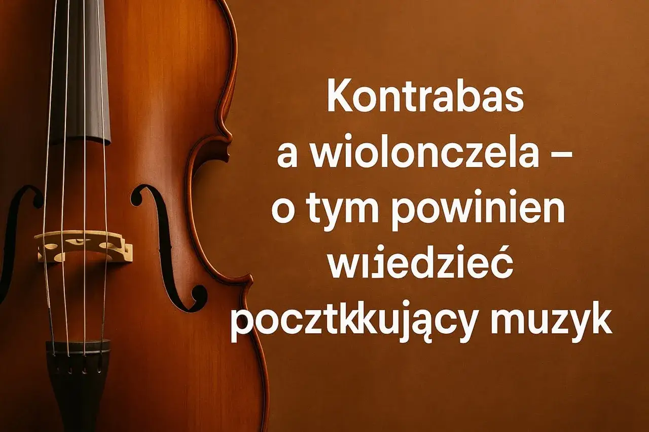 Kontrabas a wiolonczela – różnica. Co powinien wiedzieć początkujący muzyk o tych instrumentach smyczkowych.